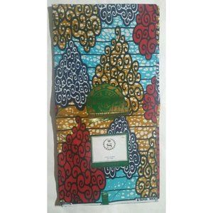 SLTX SUPER WAX BLOCK PRINTS G5021001 100% COTTON 6YDS African Print Fabric Abada